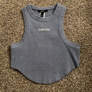 cropped cowgirl shirt